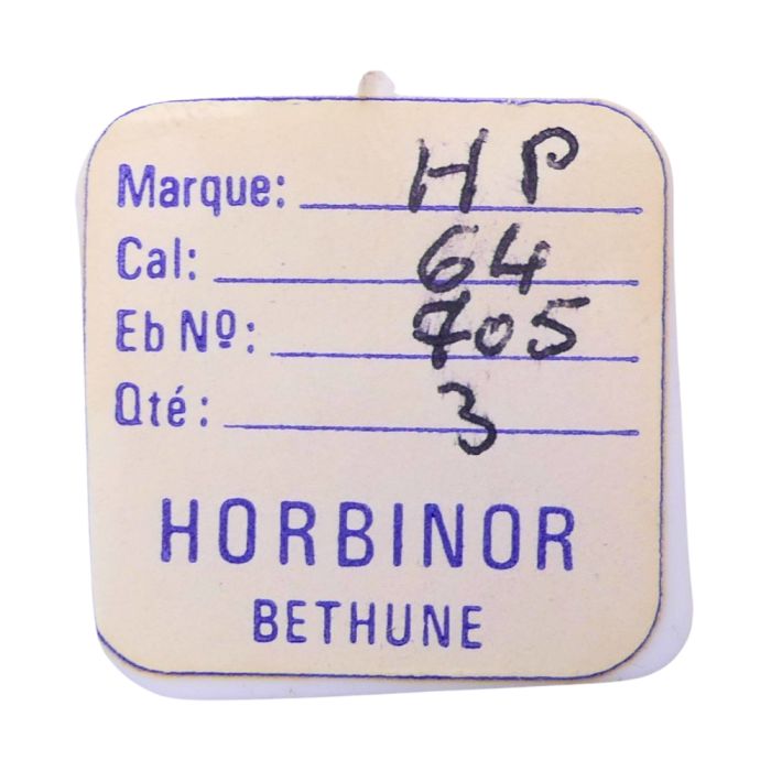 HP 64 - 705 Roue d'ancre pivotée (à l'unité) - Escape wheel and pinion with straight pivots (per unit)