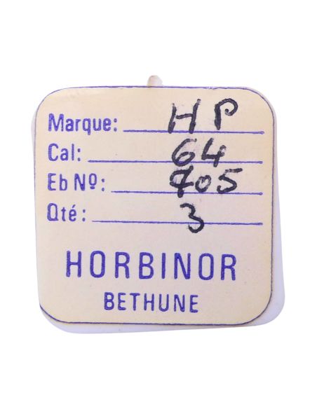 HP 64 - 705 Roue d'ancre pivotée (à l'unité) - Escape wheel and pinion with straight pivots (per unit)