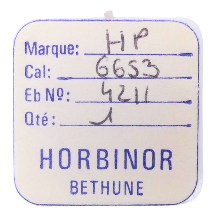 HP 6653 - 4211 Rotor (à l'unité) - Rotor (per unit)