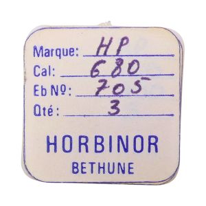 HP 680 - 705 Roue d'ancre pivotée (à l'unité) - Escape wheel and pinion with straight pivots (per unit)