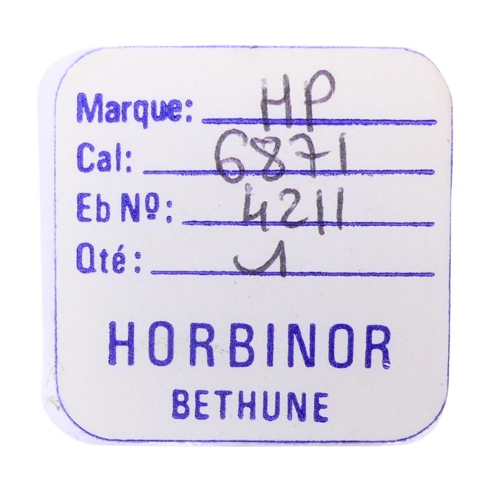 HP 6871 - 4211 Rotor (à l'unité) - Rotor (per unit)