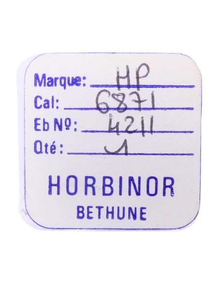 HP 6871 - 4211 Rotor (à l'unité) - Rotor (per unit)