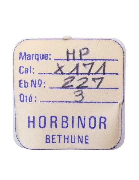 HP X171 - 227 Roue de seconde au centre (à l'unité) - Sweep second wheel and pinion (per unit)
