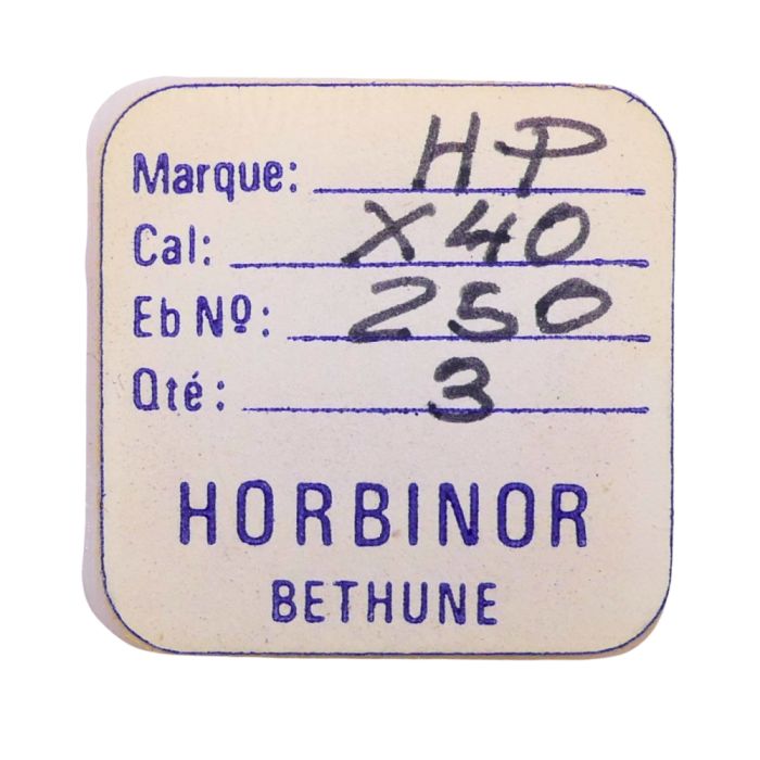 HP X40 - 250 Roue des heures (à l'unité) - Hour wheel (per unit)