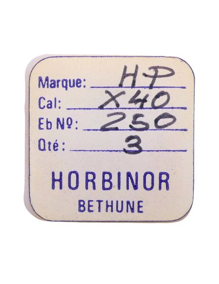 HP X40 - 250 Roue des heures (à l'unité) - Hour wheel (per unit)