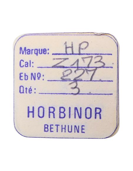 HP Z173 - 227 Roue de seconde au centre (à l'unité) - Sweep second wheel and pinion (per unit)