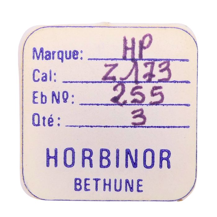 HP Z173 - 255 Roue des heures pour seconde au centre - Hour wheel for sweep second