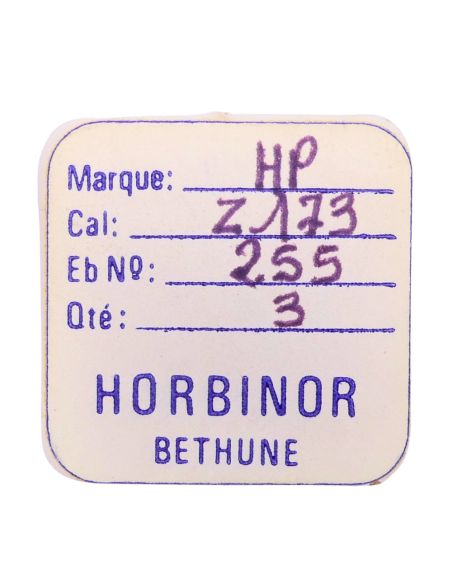 HP Z173 - 255 Roue des heures pour seconde au centre - Hour wheel for sweep second