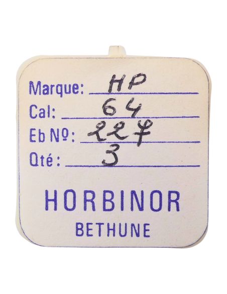 HP 64 - 227 Roue de seconde au centre (à l'unité) - Sweep second wheel and pinion (per unit)