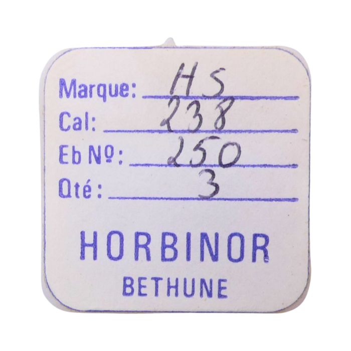 HS 238 - 250 Roue des heures (à l'unité) - Hour wheel (per unit)