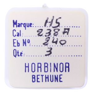 HS 238A - 240 Chaussée - Cannon pinion without clam notch