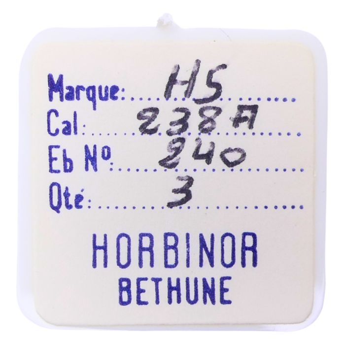 HS 238A - 240 Chaussée - Cannon pinion without clam notch