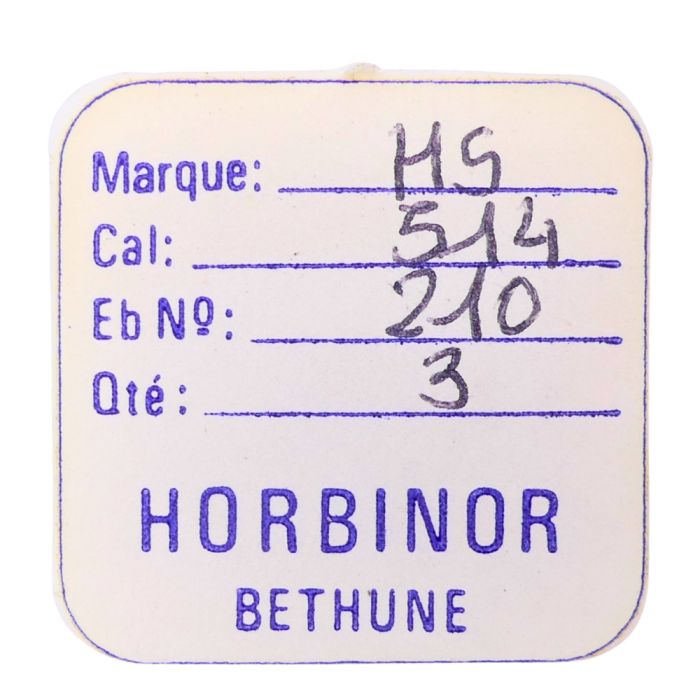 HS 514 - 210 Roue moyenne (à l'unité) - Third wheel and pinion (per unit)