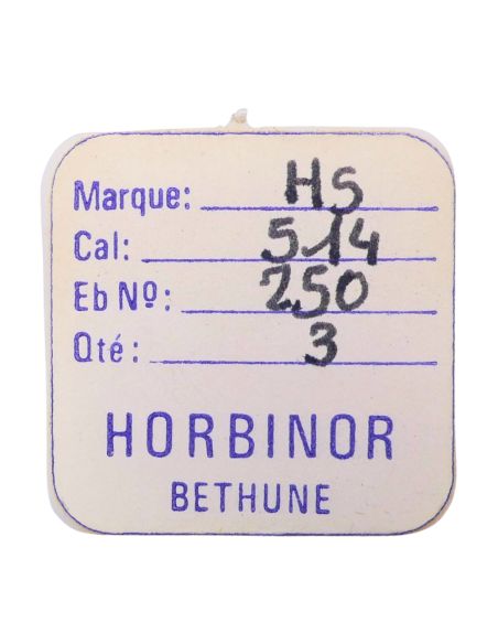 HS 514 - 250 Roue des heures (à l'unité) - Hour wheel (per unit)
