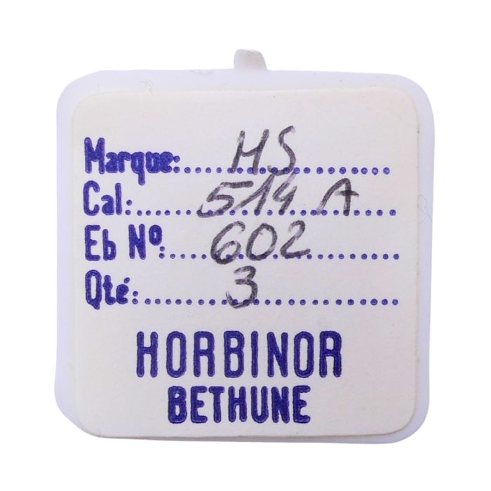 HS 514A - 602 Pierre de roue de centre dessus (à l'unité) - Jewel for center wheel upper (per unit)