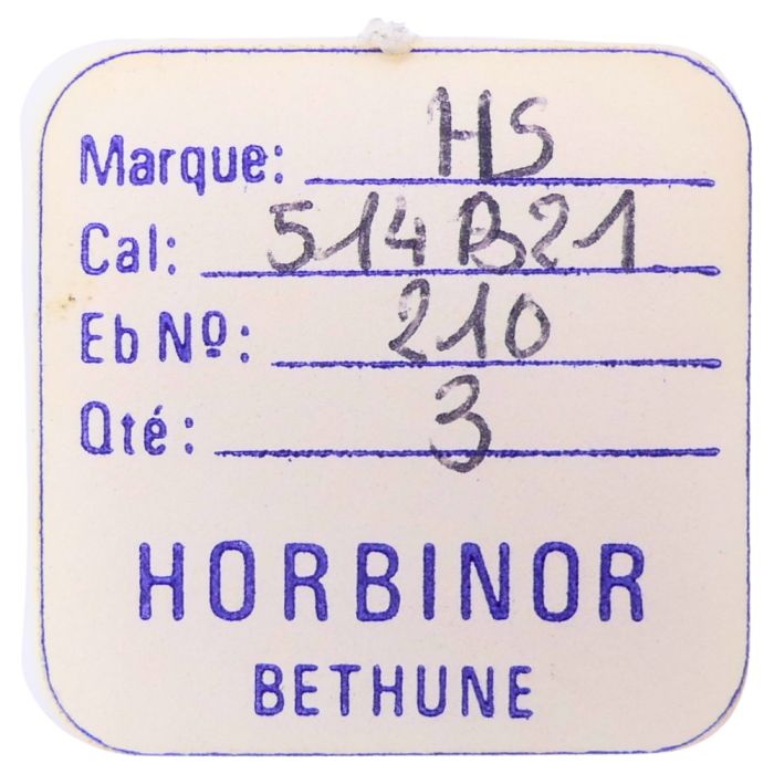 HS 514B21 - 210 Roue moyenne (à l'unité) - Third wheel and pinion (per unit)