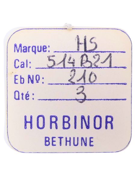 HS 514B21 - 210 Roue moyenne (à l'unité) - Third wheel and pinion (per unit)