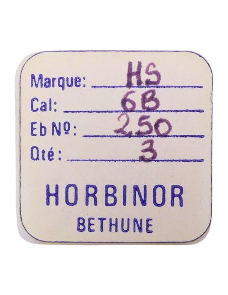 HS 6B - 250 Roue des heures (à l'unité) - Hour wheel (per unit)