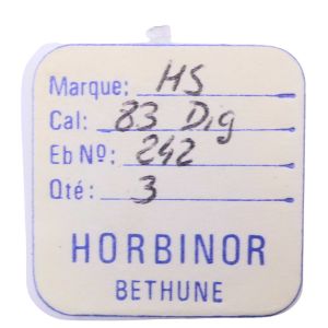 HS 803DG - 242 Chaussée avec roue entraîneuse (à l'unité) - Cannon pinion with driving wheel (per unit)