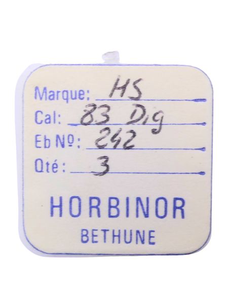 HS 803DG - 242 Chaussée avec roue entraîneuse (à l'unité) - Cannon pinion with driving wheel (per unit)