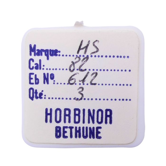 HS 82 - 612 Pierre de roue de seconde au centre dessus (à l'unité) - Jewel for sweep second wheel upper (per unit)