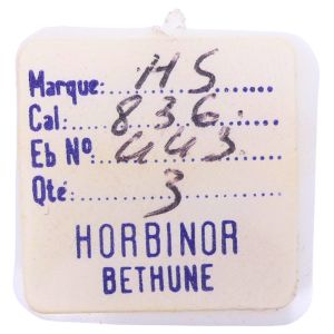 HS 836 - 443 Tirette (à l'unité) - Setting lever (detent) (per unit)