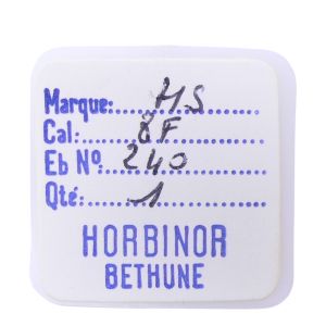 HS 8F - 240 Chaussée - Cannon pinion