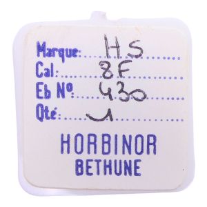 HS 8F - 430 Ressort de cliquet (à l'unité) - Click spring (per unit)