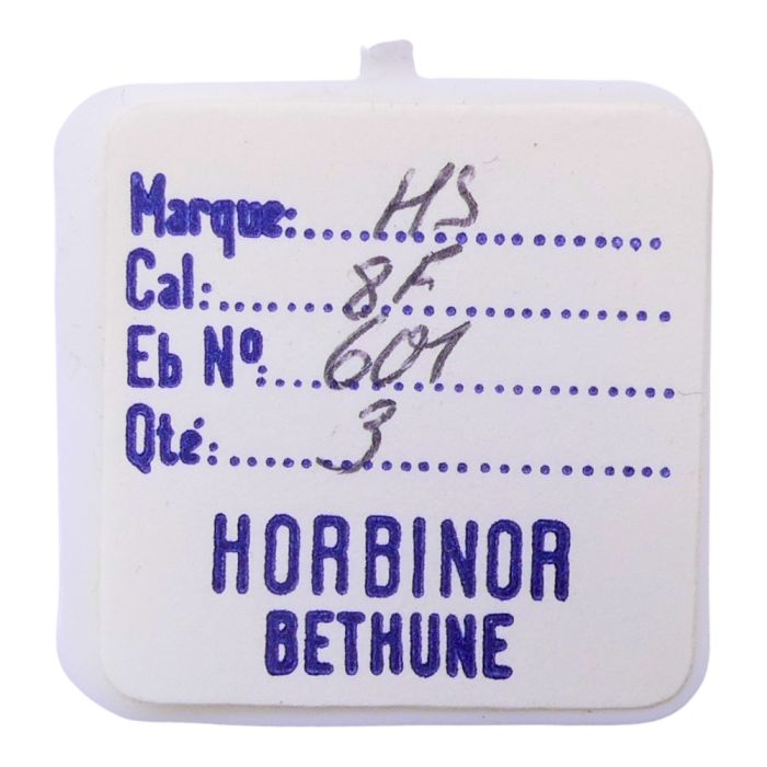 HS 8F - 601 Pierre de roue de centre dessous (à l'unité) - Jewel for center wheel lower (per unit)