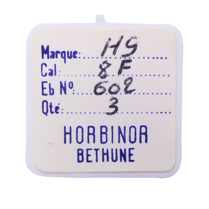 HS 8F - 602 Pierre de roue de centre dessus (à l'unité) - Jewel for center wheel upper (per unit)