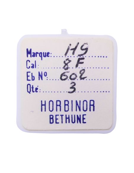 HS 8F - 602 Pierre de roue de centre dessus (à l'unité) - Jewel for center wheel upper (per unit)
