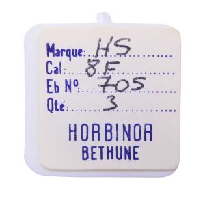 HS 8F - 705 Roue d'ancre pivotée (à l'unité) - Escape wheel and pinion with straight pivots (per unit)