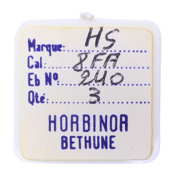 HS 8FA - 240 Chaussée - Cannon pinion without clam notch