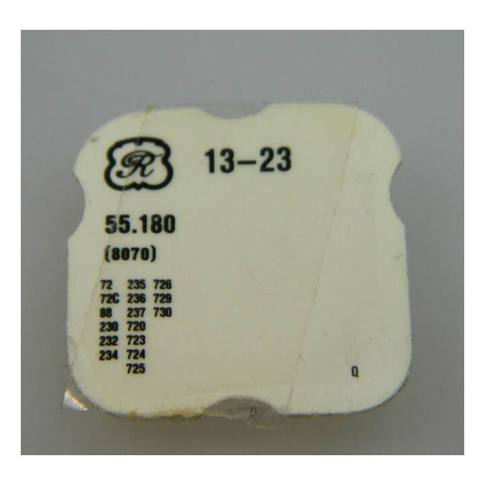 Valjoux 23 roue à colonnes