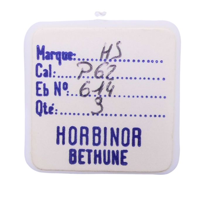 HS P62 - 614 Pierre de roue de seconde au centre dessous (à l'unité) - Jewel for sweep second wheel lower (per unit)