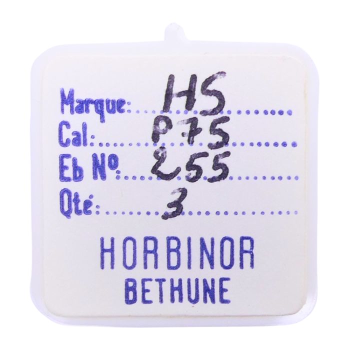 HS P75 - 255 Roue des heures pour seconde au centre - Hour wheel for sweep second