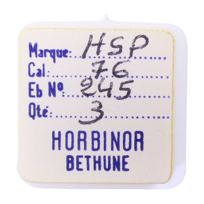 HSP 76 - 245 Chaussée lanternée pour seconde au centre (à l'unité) - Cannon pinion with clam notch for sweep second (per unit)