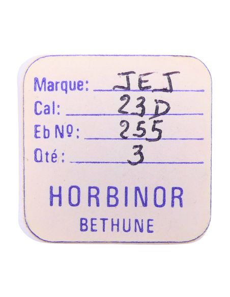 JEJ 23D - 255 Roue des heures pour seconde au centre - Hour wheel for sweep second