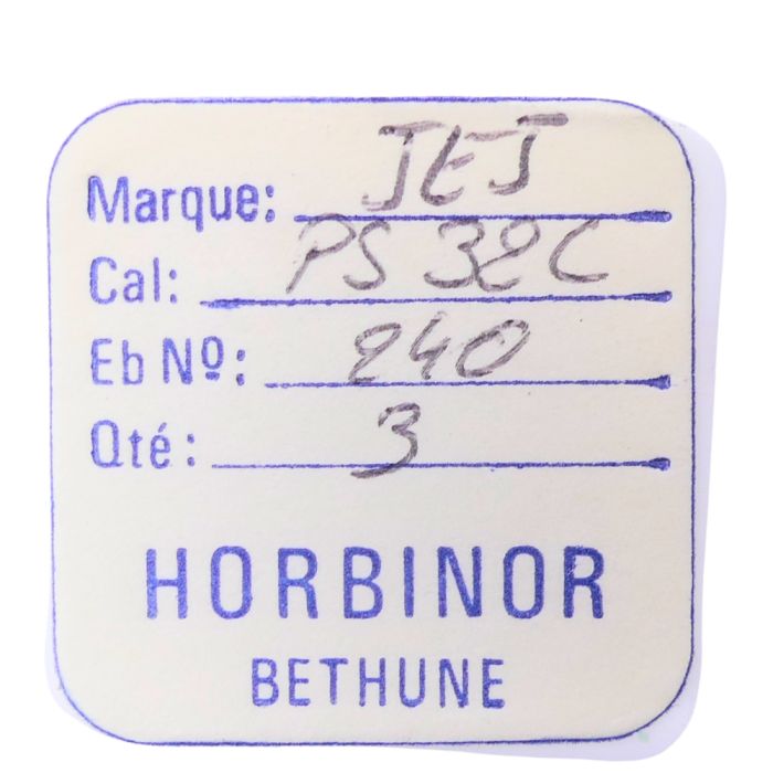 JEJ PS32C - 240 Chaussée - Cannon pinion without clam notch