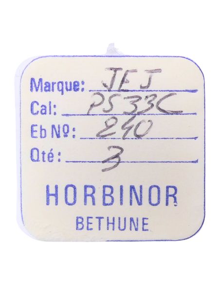 JEJ PS33C - 240 Chaussée - Cannon pinion without clam notch