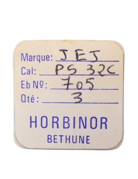 JEJ PS32C - 705 Roue d'ancre pivotée (à l'unité) - Escape wheel and pinion with straight pivots (per unit)