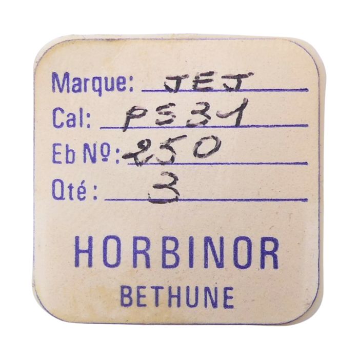 JEJ PS31 - 250 Roue des heures (à l'unité) - Hour wheel (per unit)