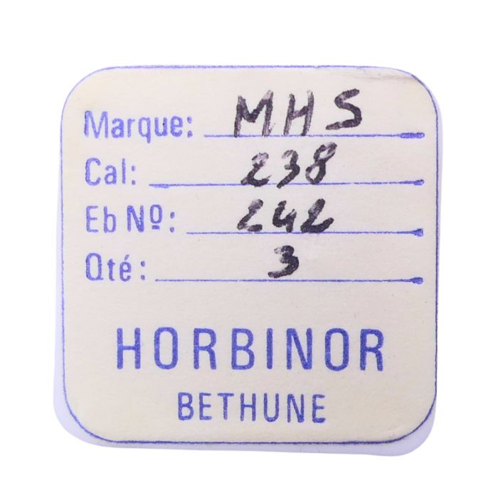 MHS 238 - 242 Chaussée avec roue entraîneuse (à l'unité) - Cannon pinion with driving wheel (per unit)