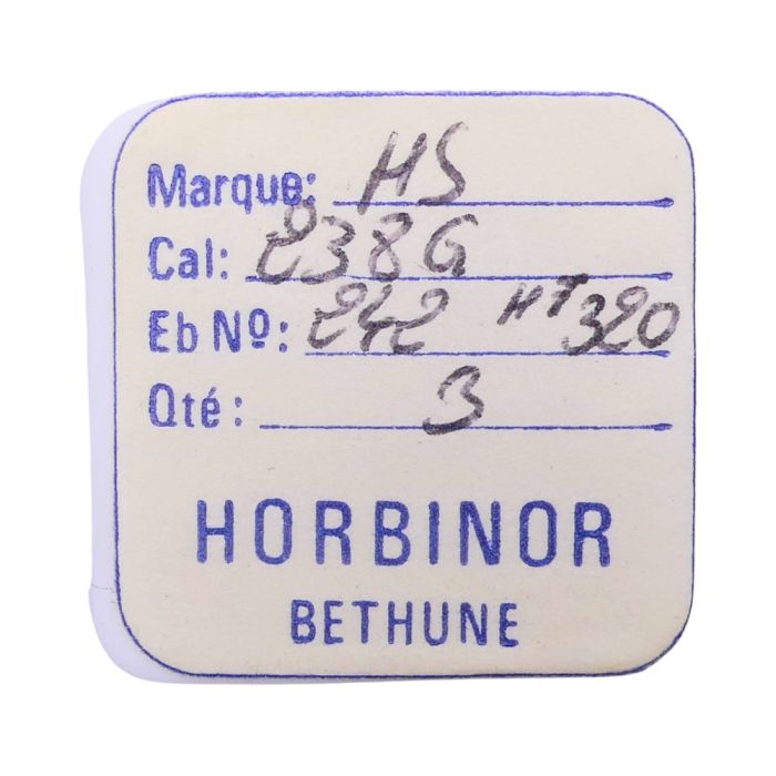 MHS 238G - 242 Chaussée avec roue entraîneuse (à l'unité) - Cannon pinion with driving wheel (per unit)