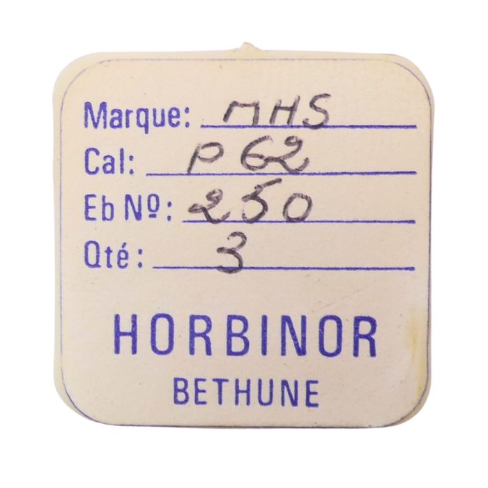 MHS P62 - 250 Roue des heures (à l'unité) - Hour wheel (per unit)
