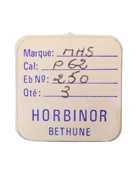 MHS P62 - 250 Roue des heures (à l'unité) - Hour wheel (per unit)