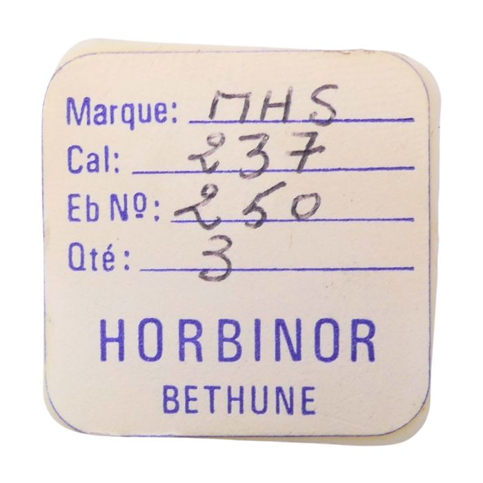 MHS 237 - 250 Roue des heures (à l'unité) - Hour wheel (per unit)