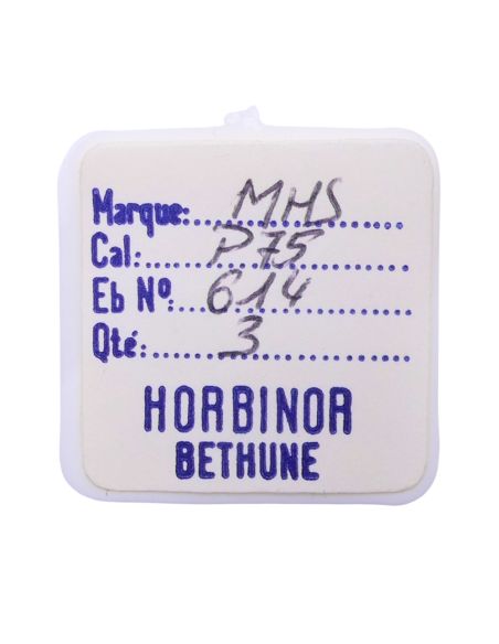 MHS P75 - 614 Pierre de roue de seconde au centre dessous (à l'unité) - Jewel for sweep second wheel lower (per unit)