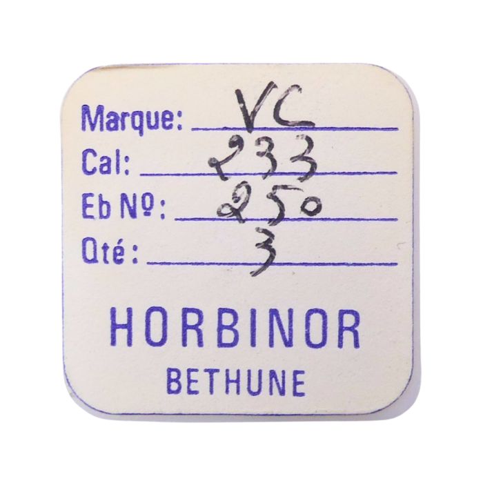 Cupillard 233 - 250 Roue des heures (à l'unité) - Hour wheel (per unit)