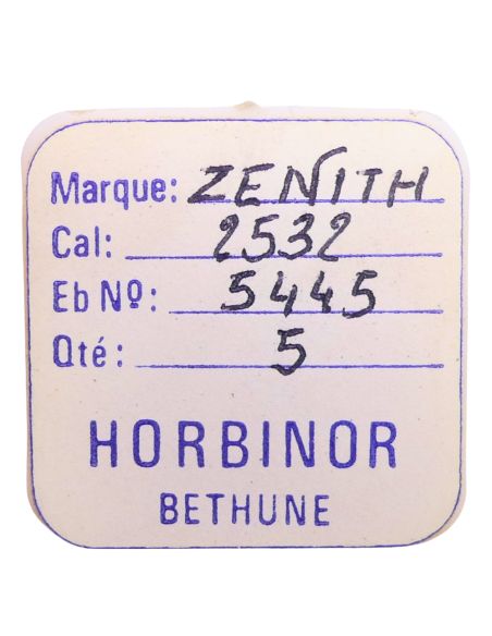 Zenith 2532 - 5445 Vis de ressort de tirette - Setting lever spring screw
